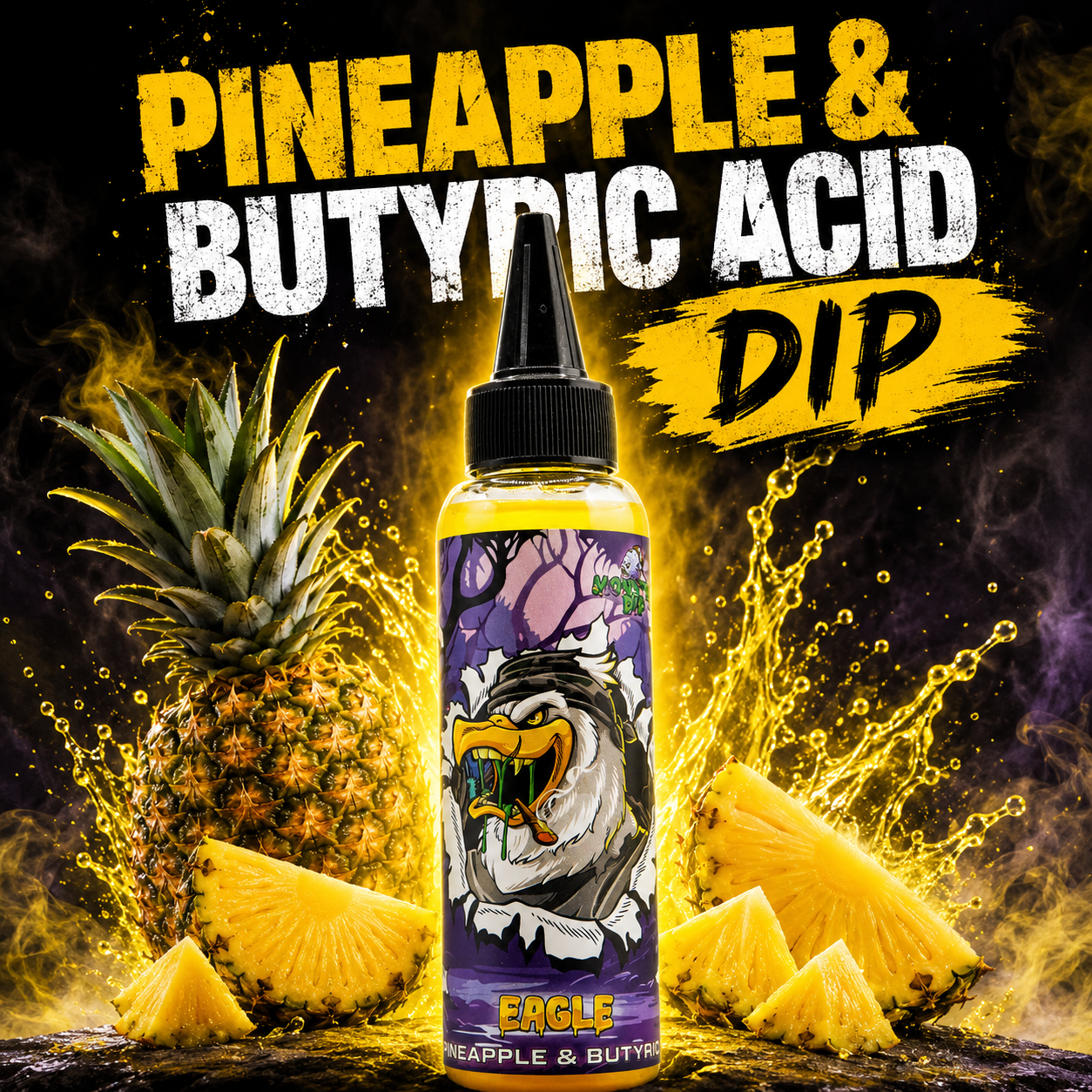 Eagle Dip Pineapple & Butyric Acid con fette di ananas