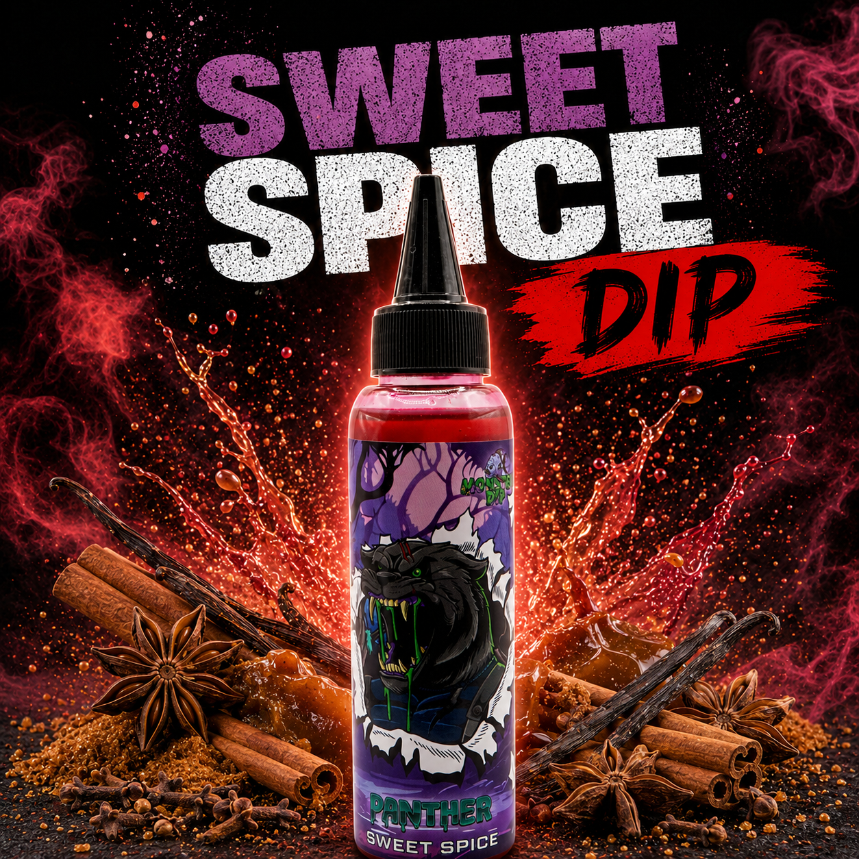 Flaccone Panther Dip Sweet Spice con cannella e anice stellato