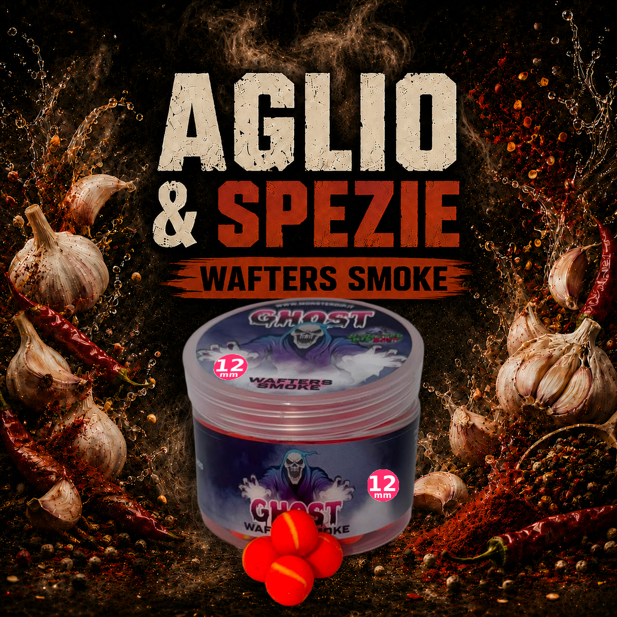 Wafters Smoke Aglio & Spezie per il carpfishing