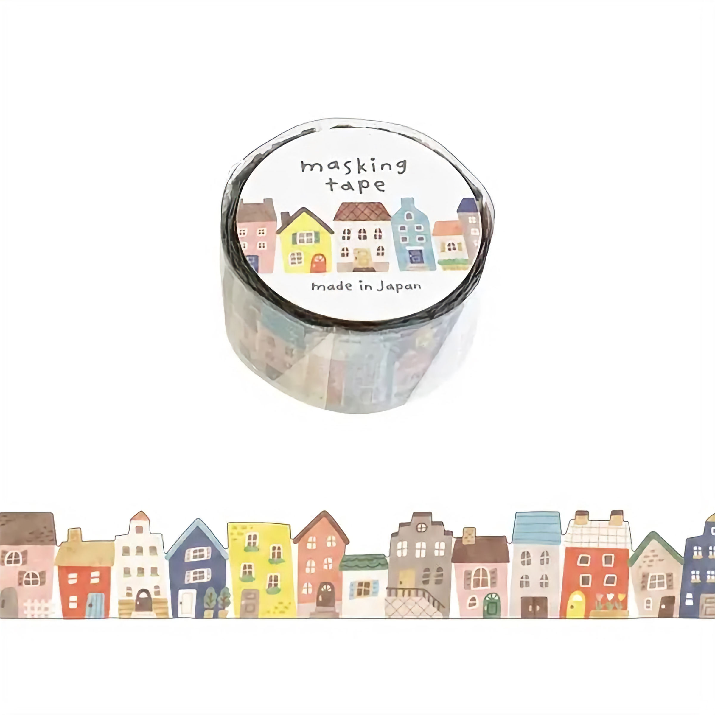 Mind Wave Borderless Washi Tape - House