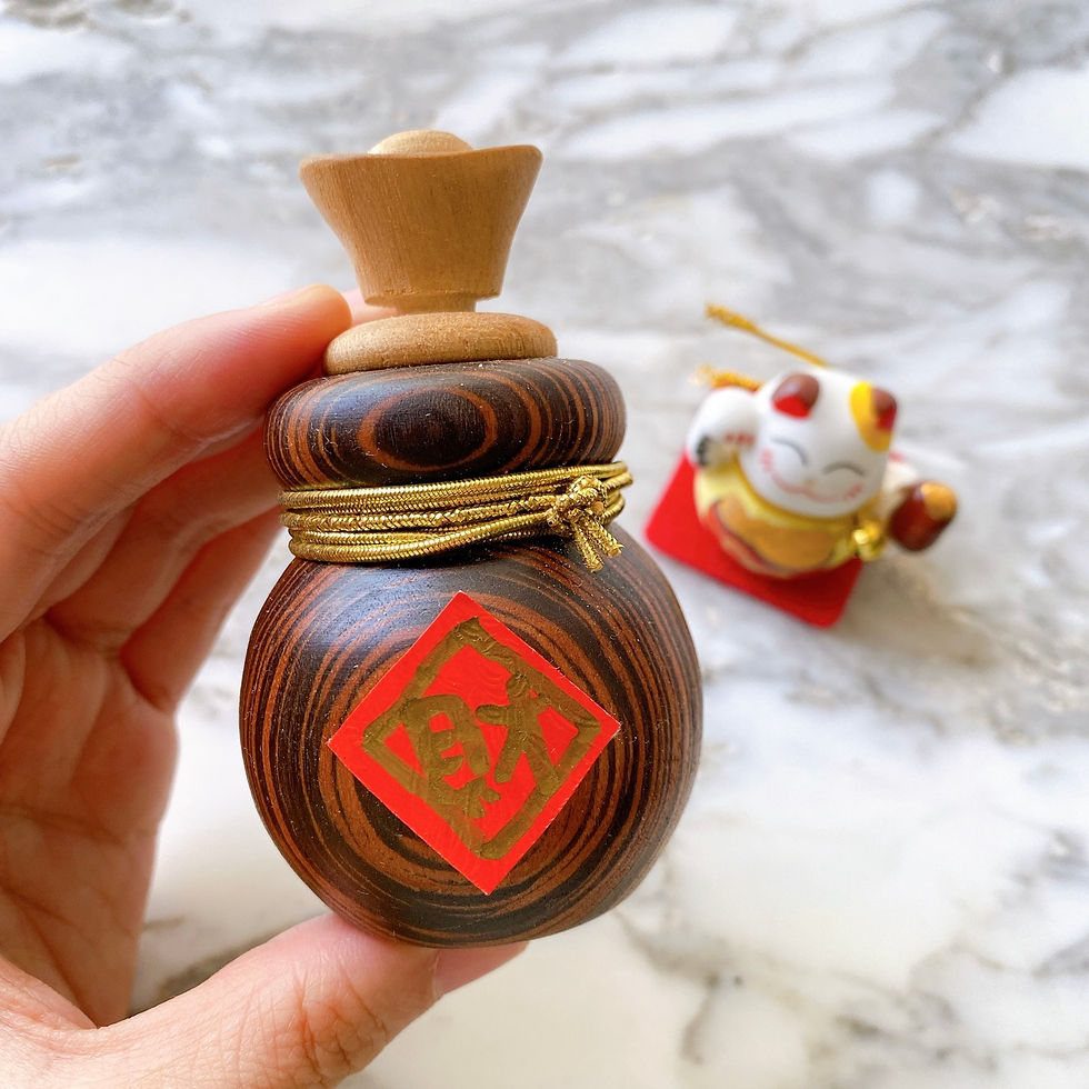 聚寶盆精油擴香擺設