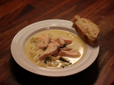 Creamy Salmon Soup - Lohikeitto 