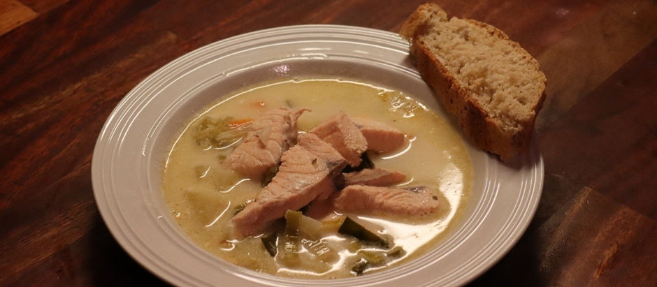 Creamy Salmon Soup - Lohikeitto 