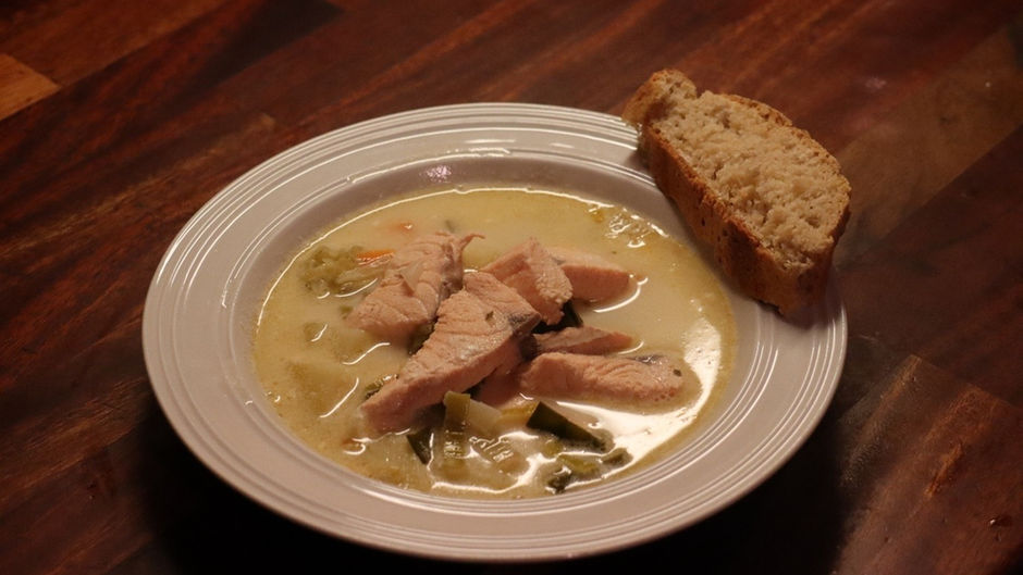Creamy Salmon Soup - Lohikeitto 