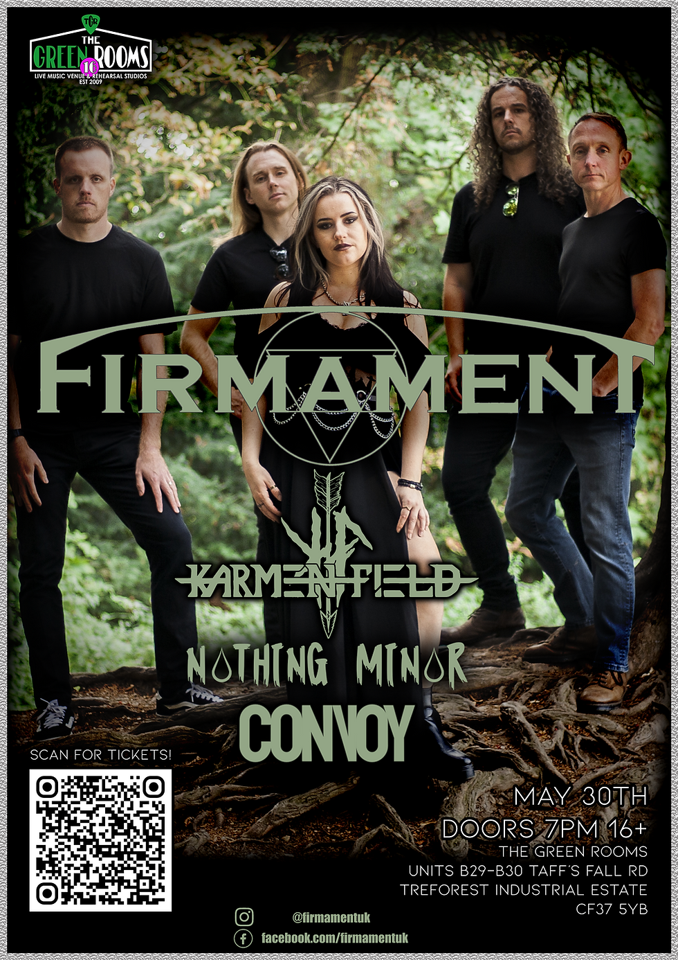 TGR Presents: Firmament, Karmen Field, Nothing Minor & Convoy