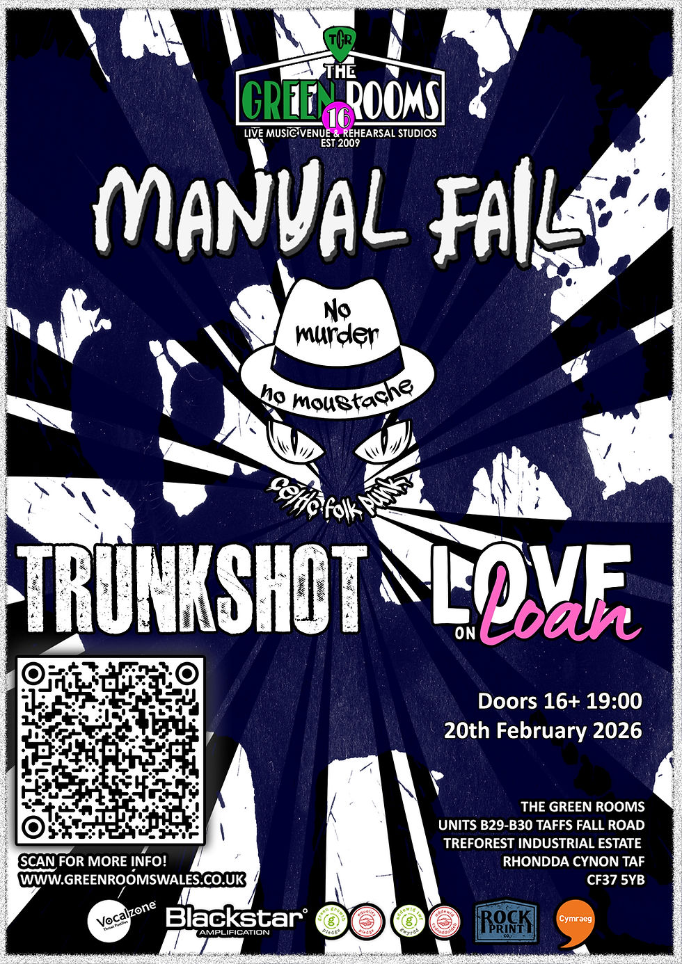 TGR Punk: Manual Fail, No Murder No Moustache, Trunkshot, Love On Loan