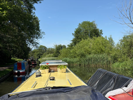 Roof painting, trading and starting our trip back to the West Midlands….all in the month of June!