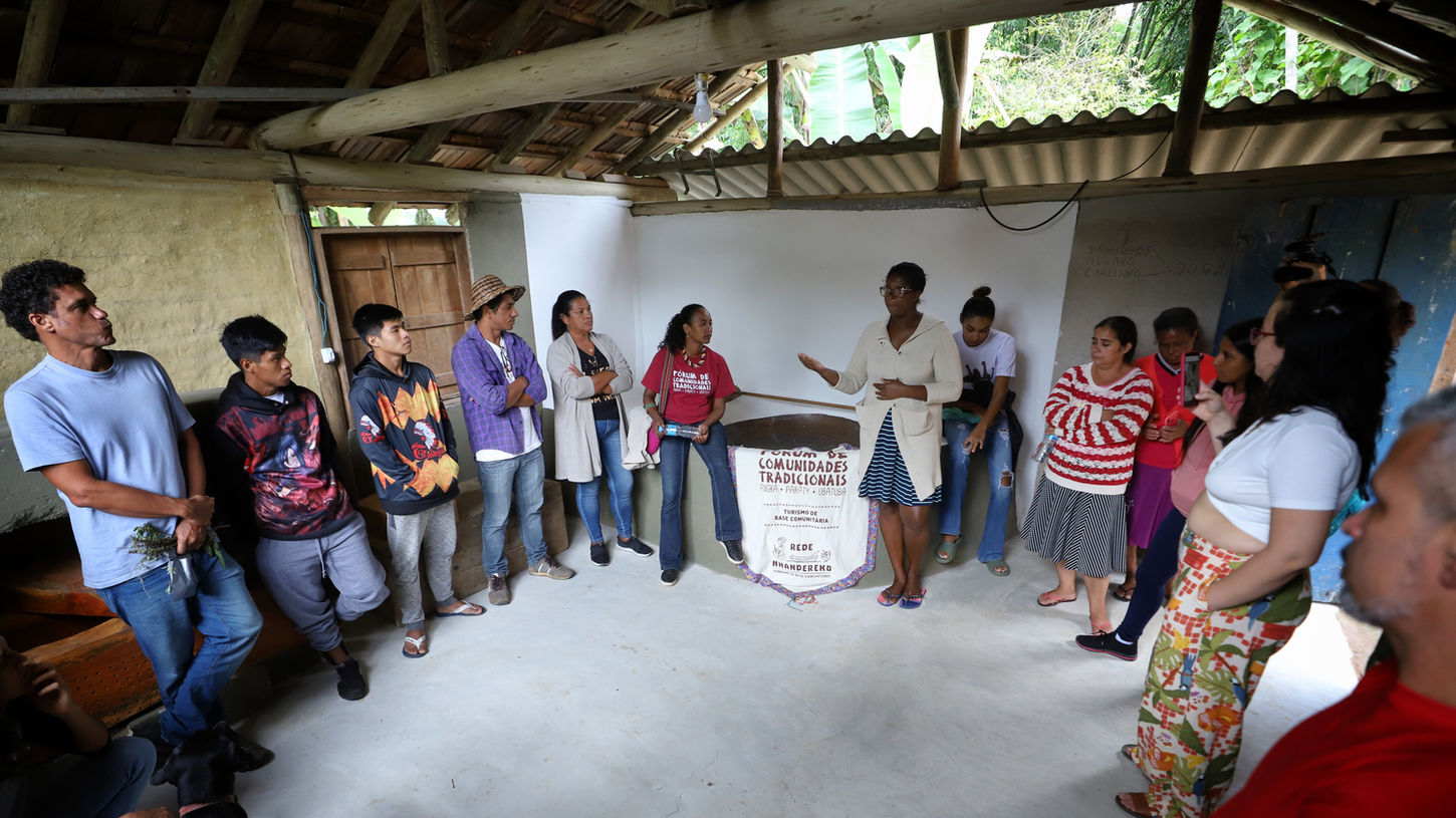 Roteiro Quilombo do Campinho Rede Nhandereko Turismo de Base Comunitária TBC