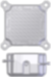 AfriDock Block (Cloud Grey colour only).