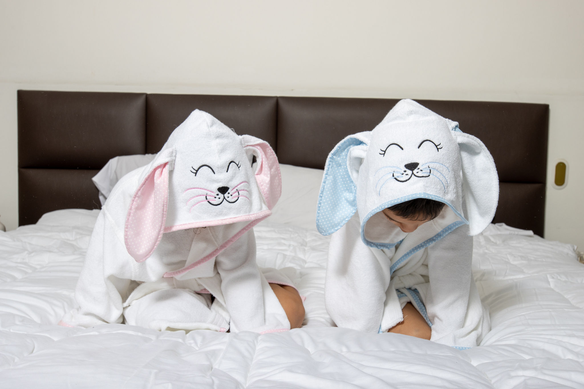 Bata capucha de animalito