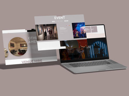 New Bund 31 Website Layout - Digital Interface Design by Cindy Lai