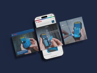 Bosch GLM 50-27 CG eCommerce Assets - Industrial Design Visuals by Cindy Lai