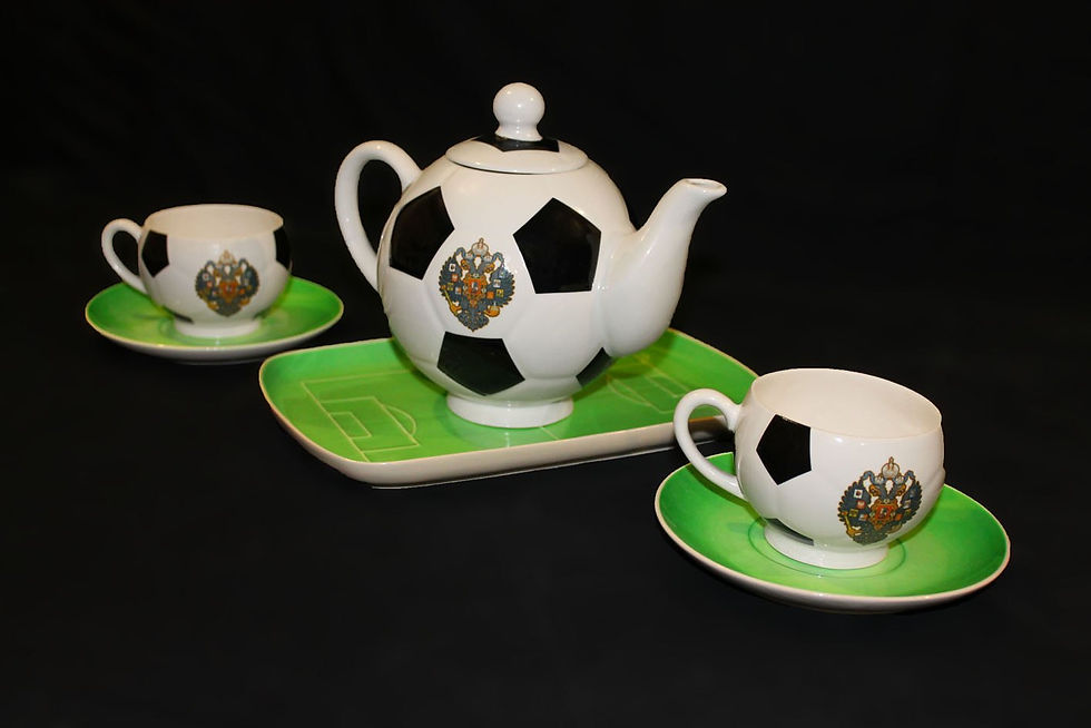 Чайная пара маленькая с подносом