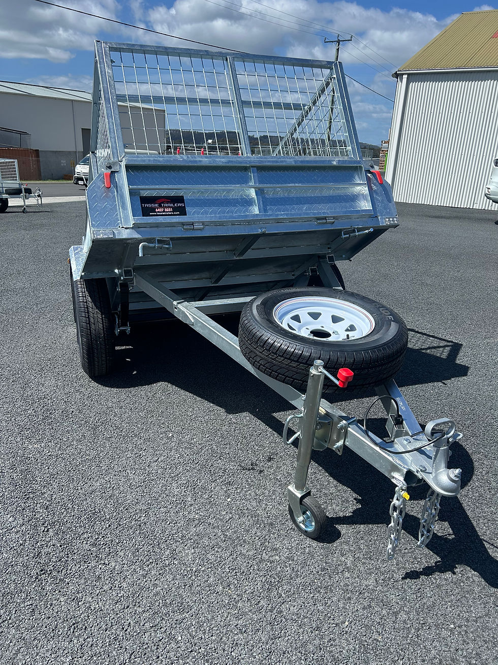 Thumbnail: 6 x 4 ft Box Trailer