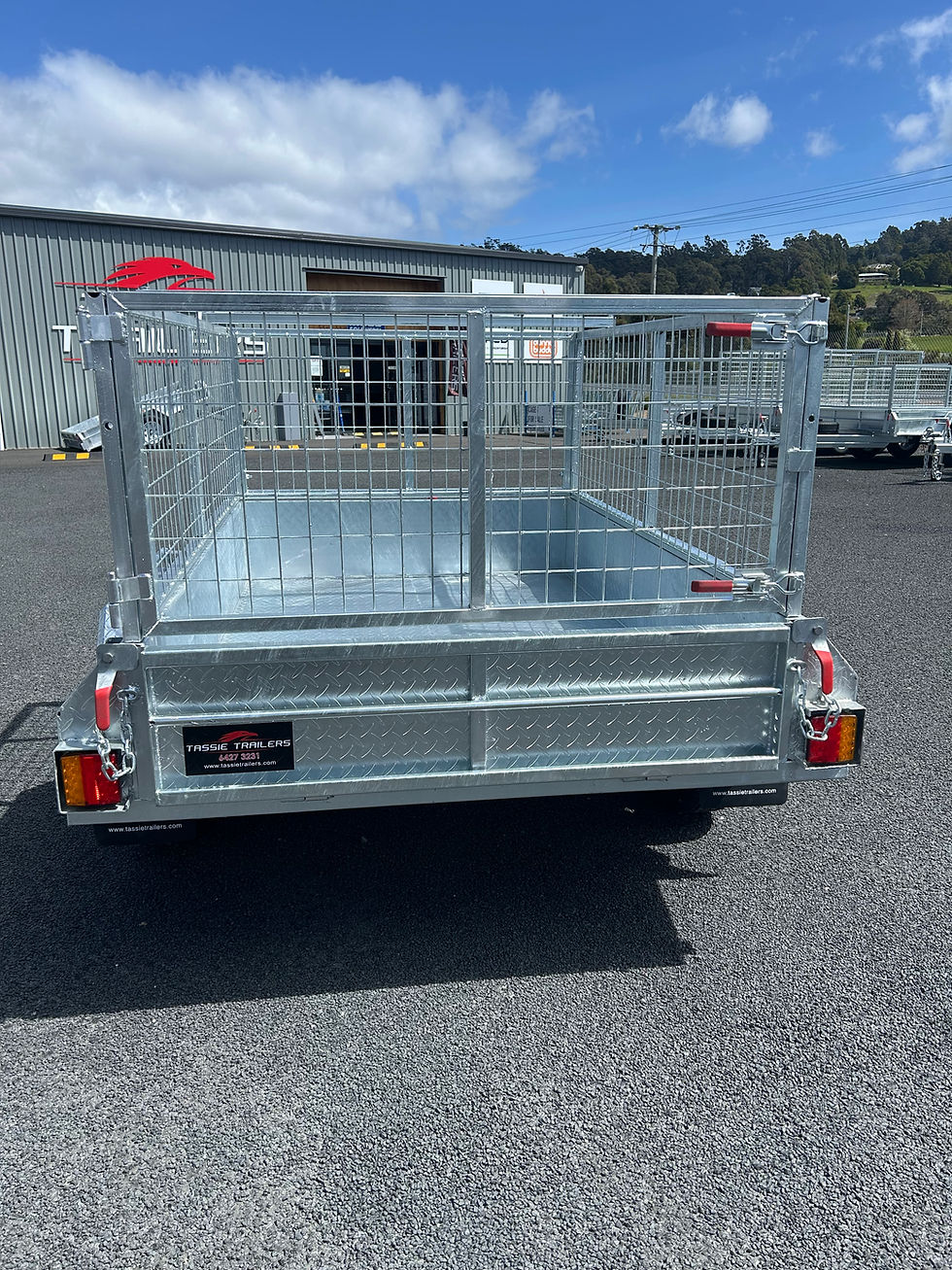 Thumbnail: 6 x 4 ft Box Trailer