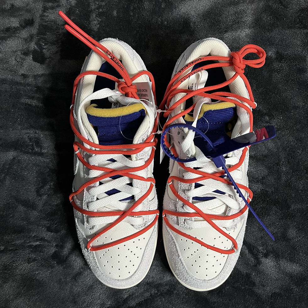 Thumbnail: OFF-WHITE X NIKE DUNK LOW "LOT 13/50"