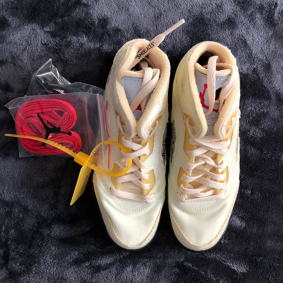 Thumbnail: OFF-WHITE X AIR JORDAN 5 RETRO "SAIL"