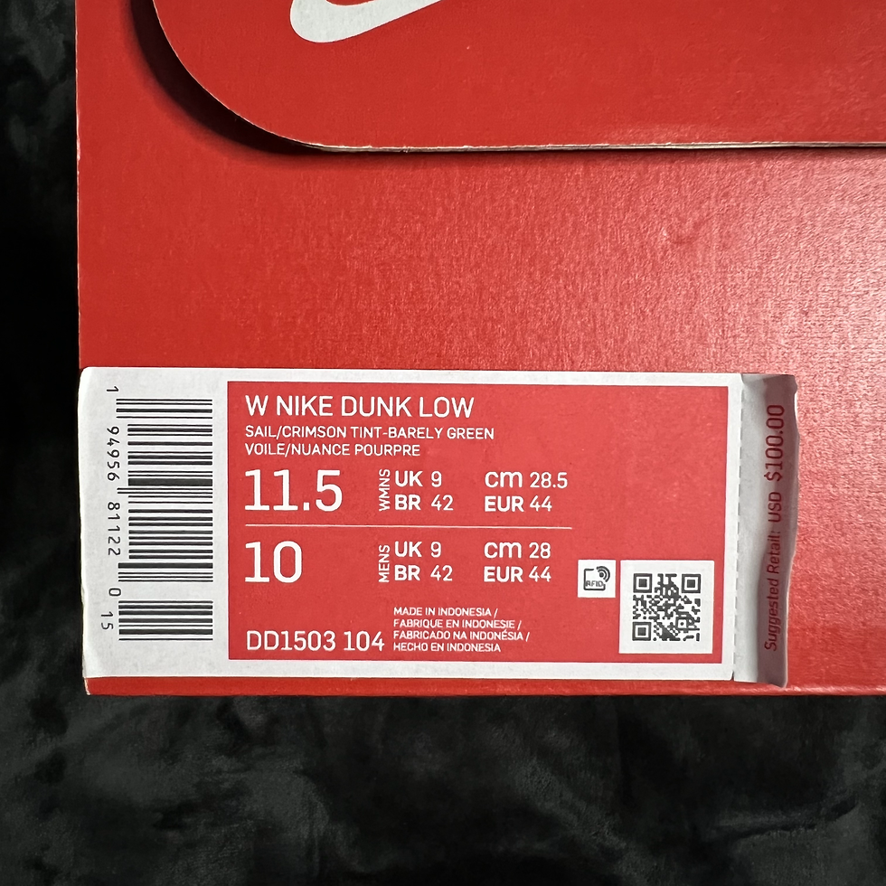 Thumbnail: NIKE DUNK LOW "BARELY GREEN"