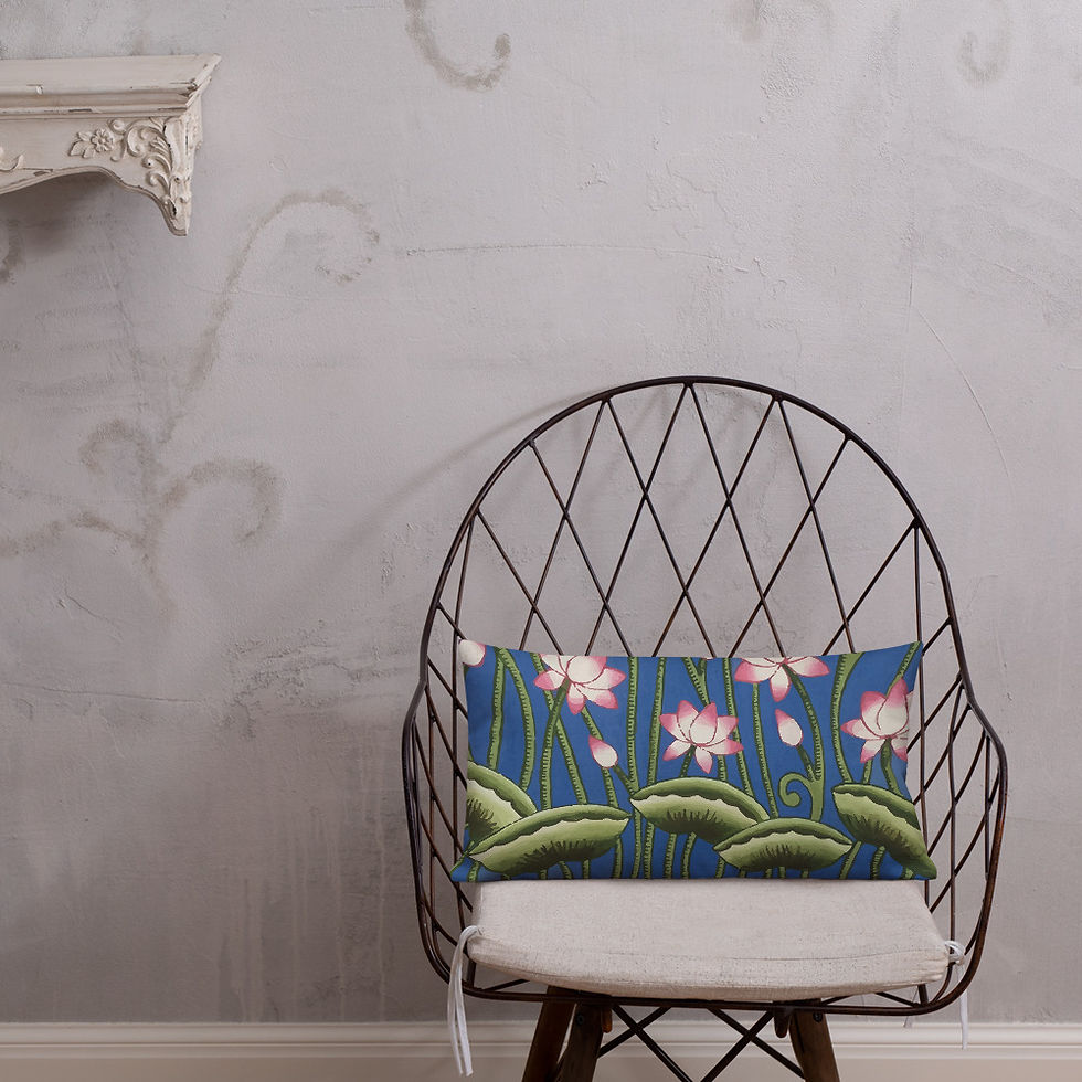 Thumbnail: Pichwai design by Rageshree | Premium Pillow