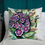 Thumbnail: Dianthus Water-Colour by B'lu | Premium Pillow