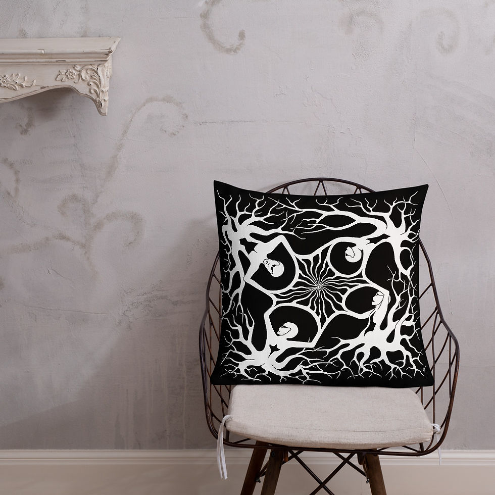 Thumbnail: Collaboration by arsnecopinata | Premium Pillow