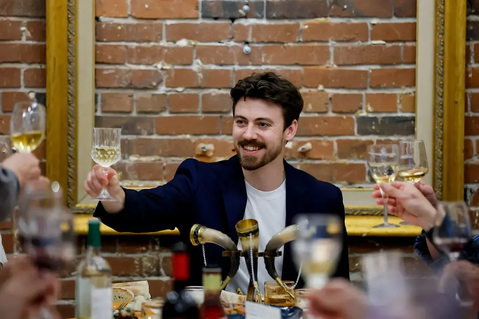 Daniel Padrnos, founder of the Supra Dinner Society