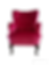 Hot Pink Velvet Buttoned Armchair