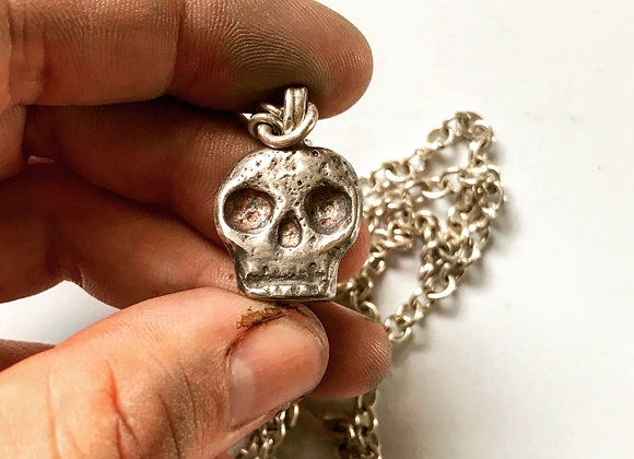 Silver Skull Necklaces | LUGDUN