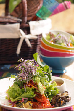 Ensalada de quinua y miso