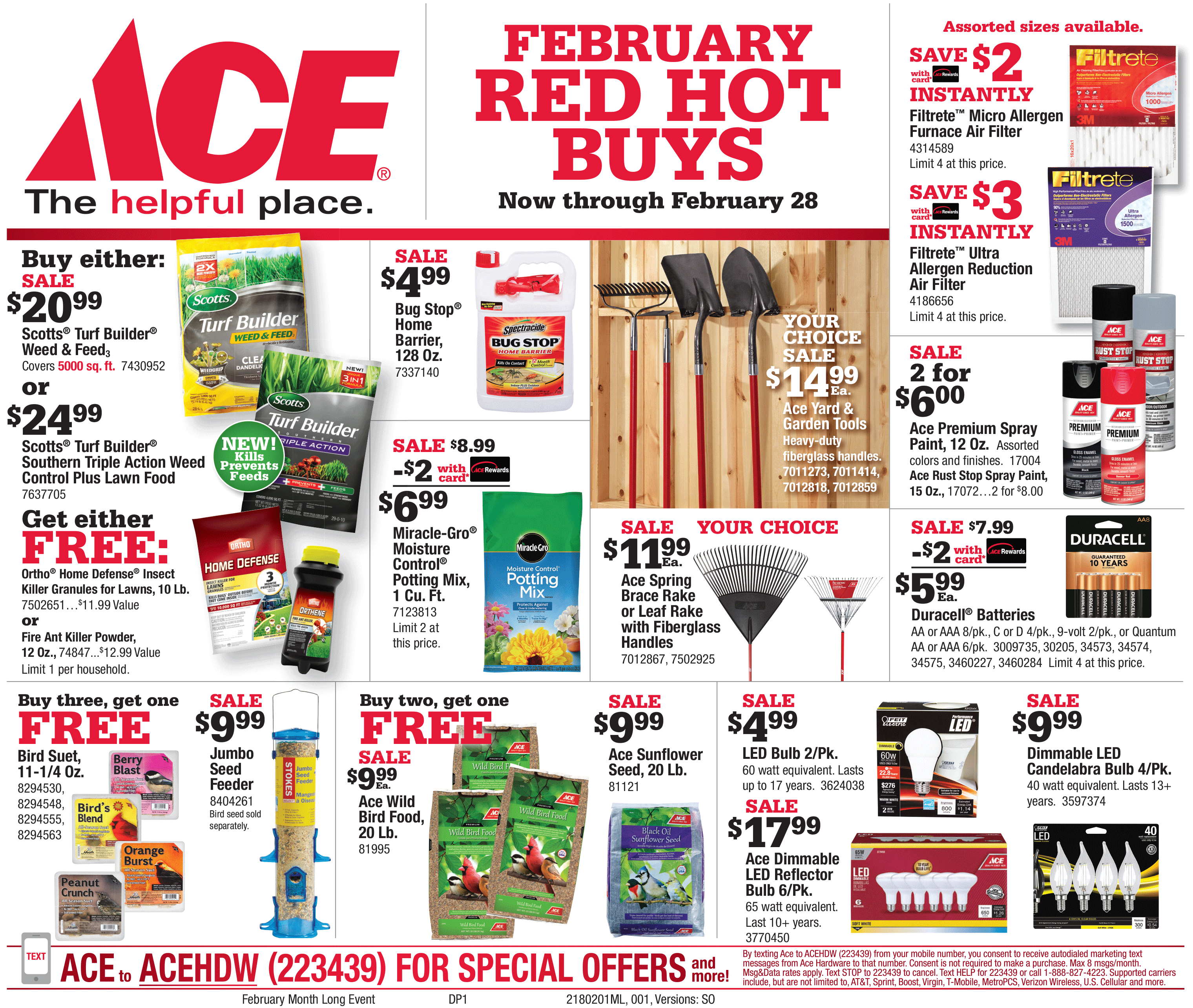 February Red Hot Buys