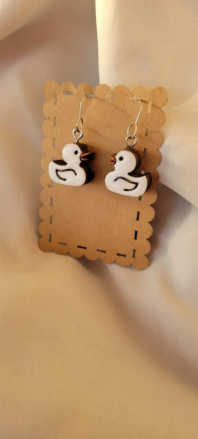 Thumbnail: Duck Earrings