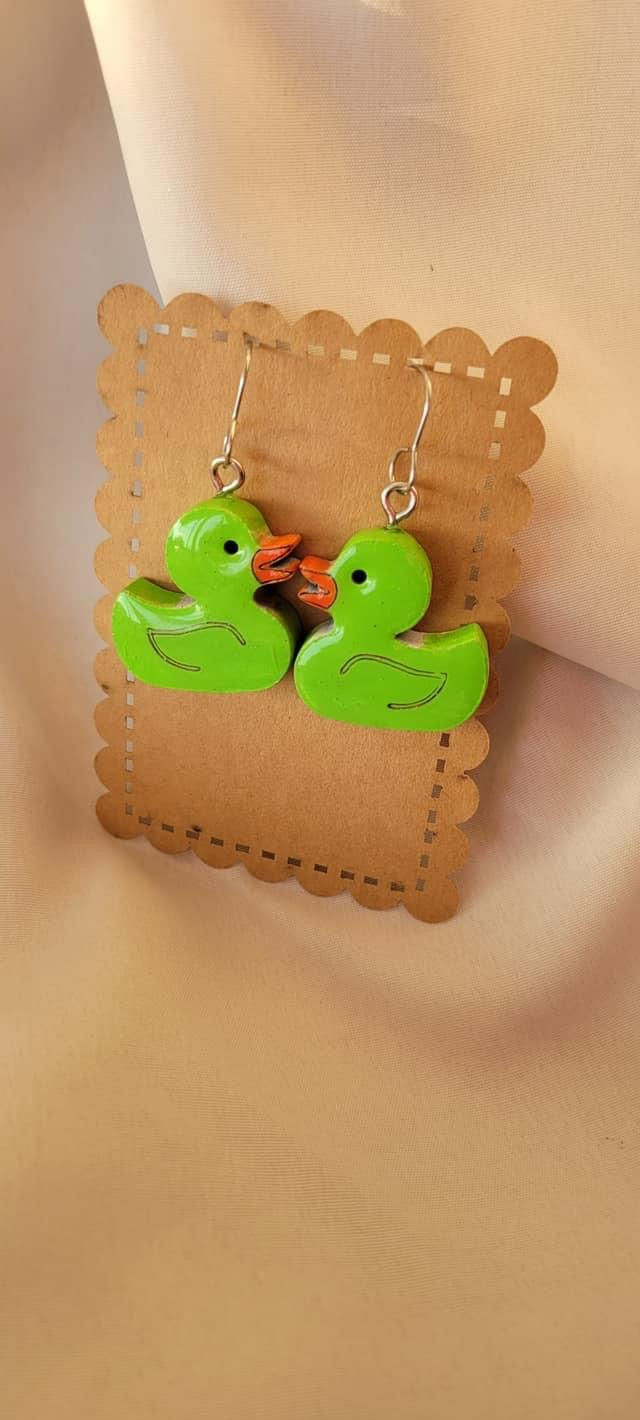 Thumbnail: Duck Earrings