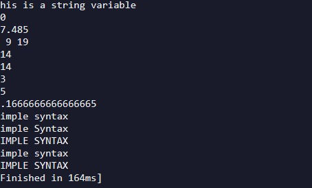 Python Variables