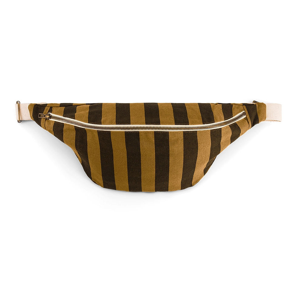 Miniaturbild: Bauchtasche Gestreift Cumin