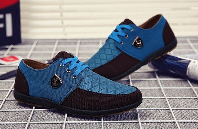 Miniatura: Beijing Style Colorful Canvas Shoes with Rubber Sole