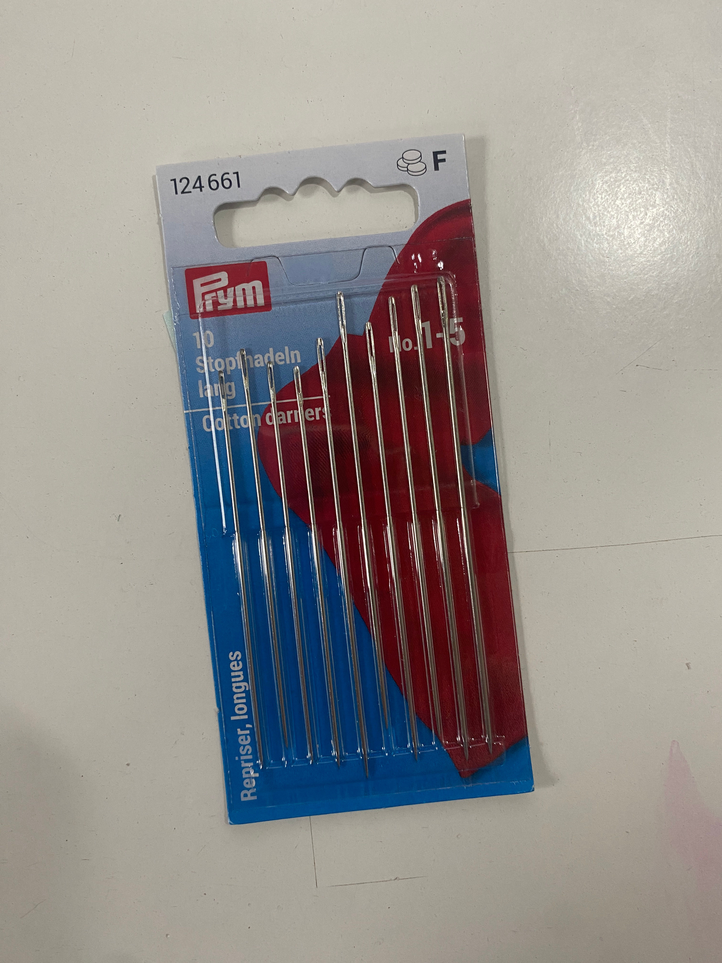 set stopnaalden met punt