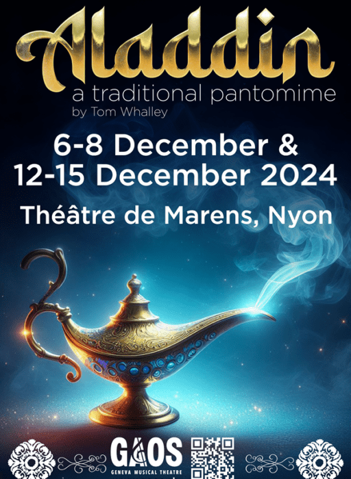 Take a Magic Carpet Ride to the Théâtre de Marens for Aladdin with GAOS.