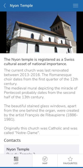Nyon:Guide App