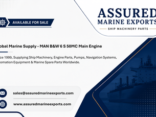 Global Marine Supply - MAN B&W 6 S 50MC Main Engine