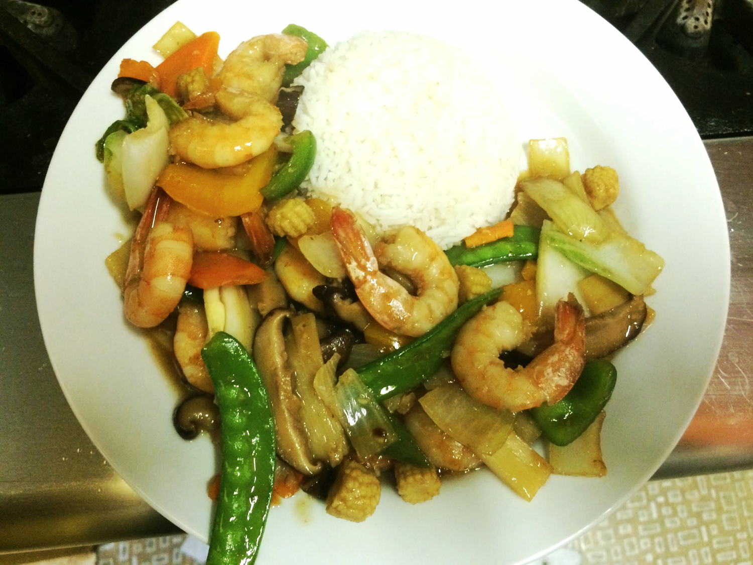 Crevettes à la Tatie