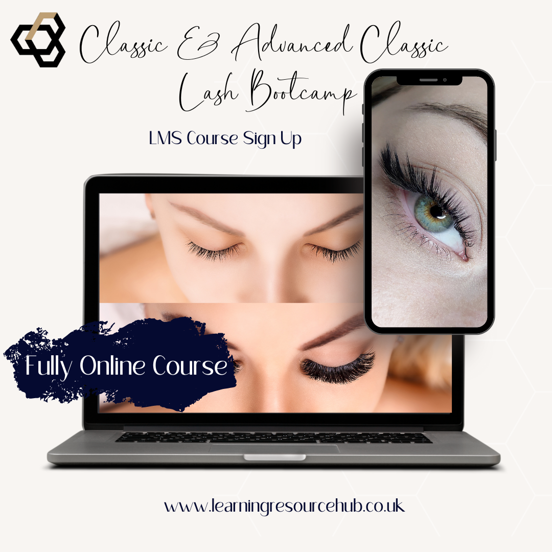 Classic & Advanced Classic Lash Bootcamp Fully Online Student Sign Up