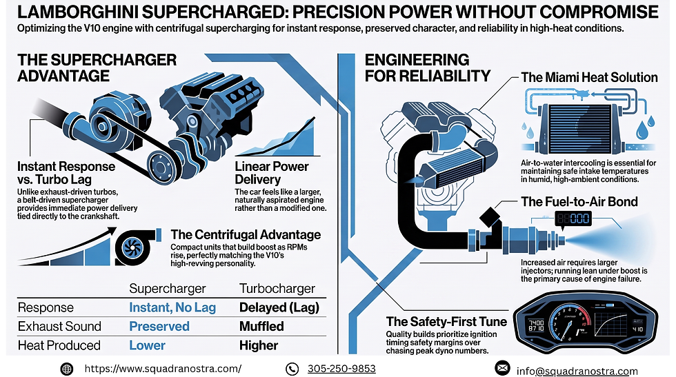 Lamborghini Supercharger