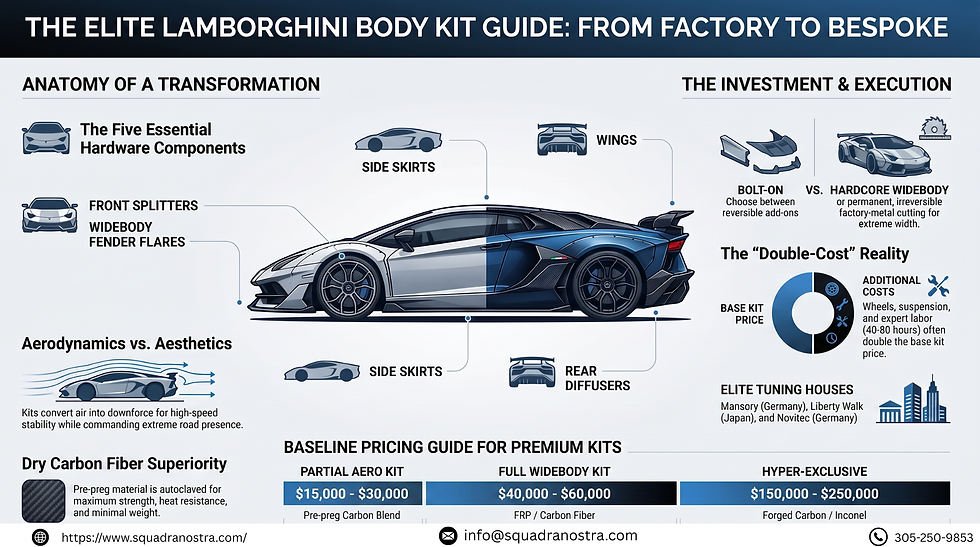 Lamborghini body kit