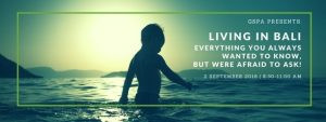 GSPA Living in Bali