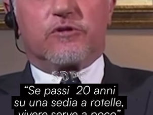 L'INDIGNAZIONE DI AIDA ODV CONTRO MASSIMO GIANNINI: LA DISABILITA' NON VA PRESA COME ESEMPIO IN NEGATIVO. 