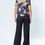 Miniatura: calça feminina social alfaiataria preta básica para trabalhar