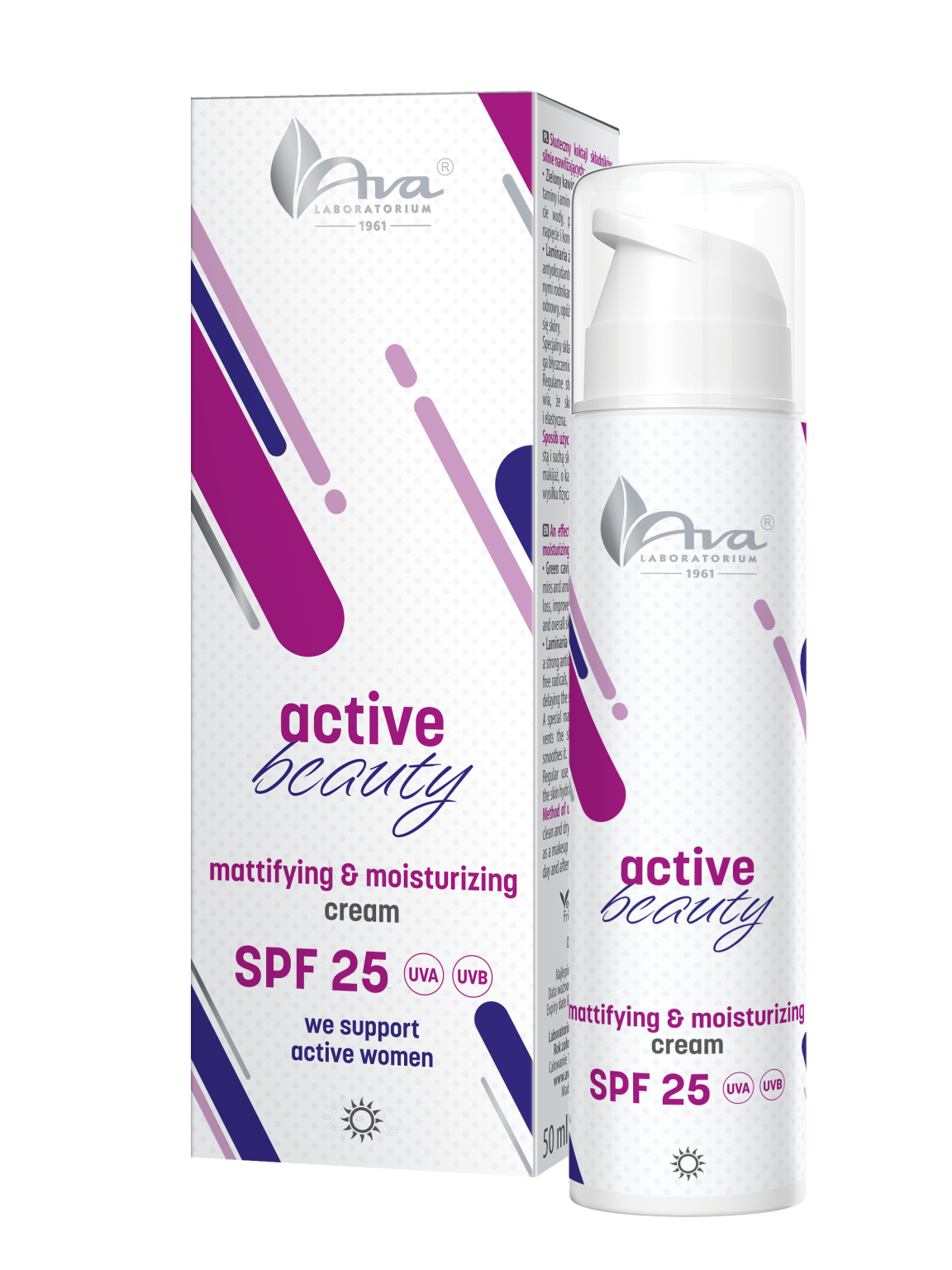 Active Beauty mitrinošs krēms SPF 25 50 ml