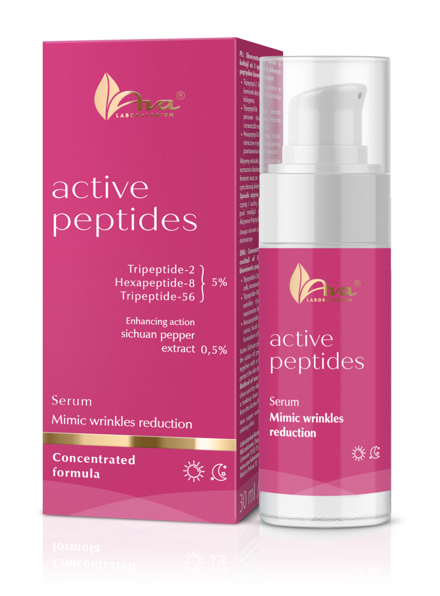 Active Peptides serums mimikas grumbu mazināšanai 30 ml