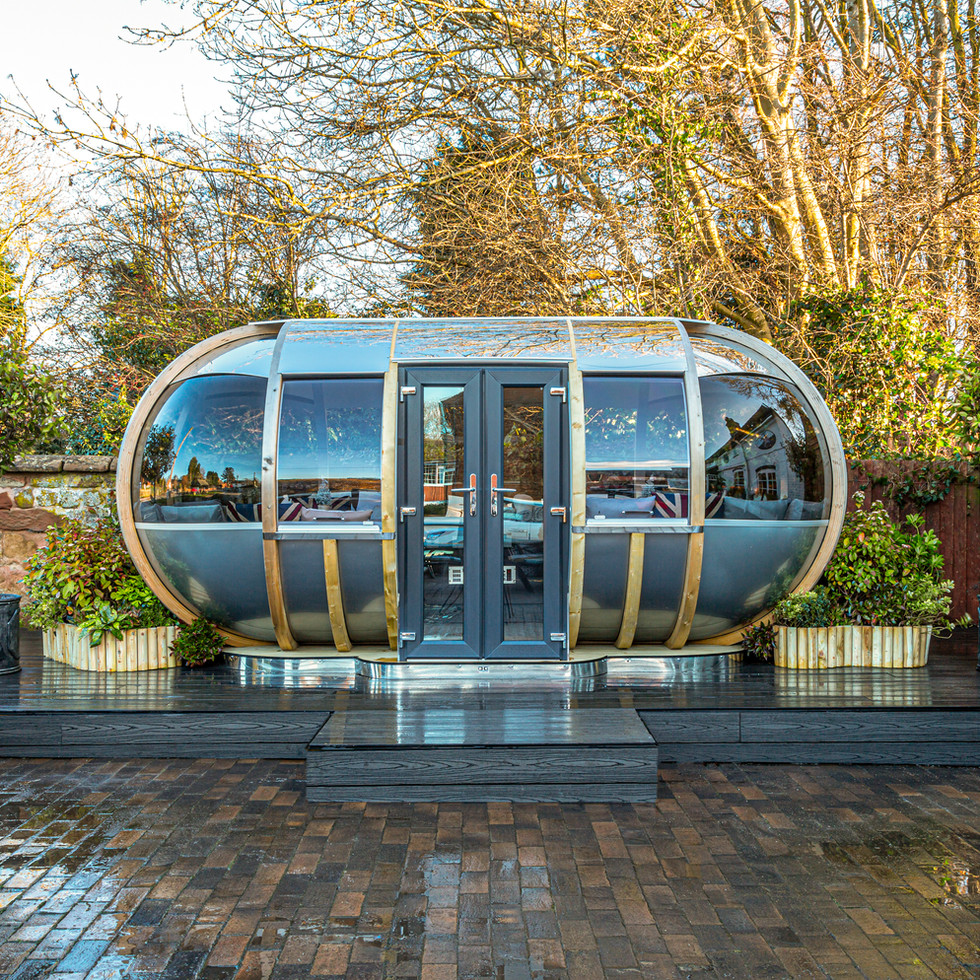Large Oval House Garden Pod by Ornate Garden