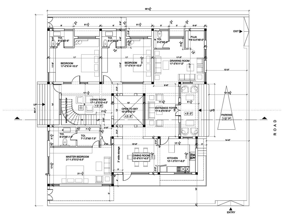 Architectural Residential project at Bihar